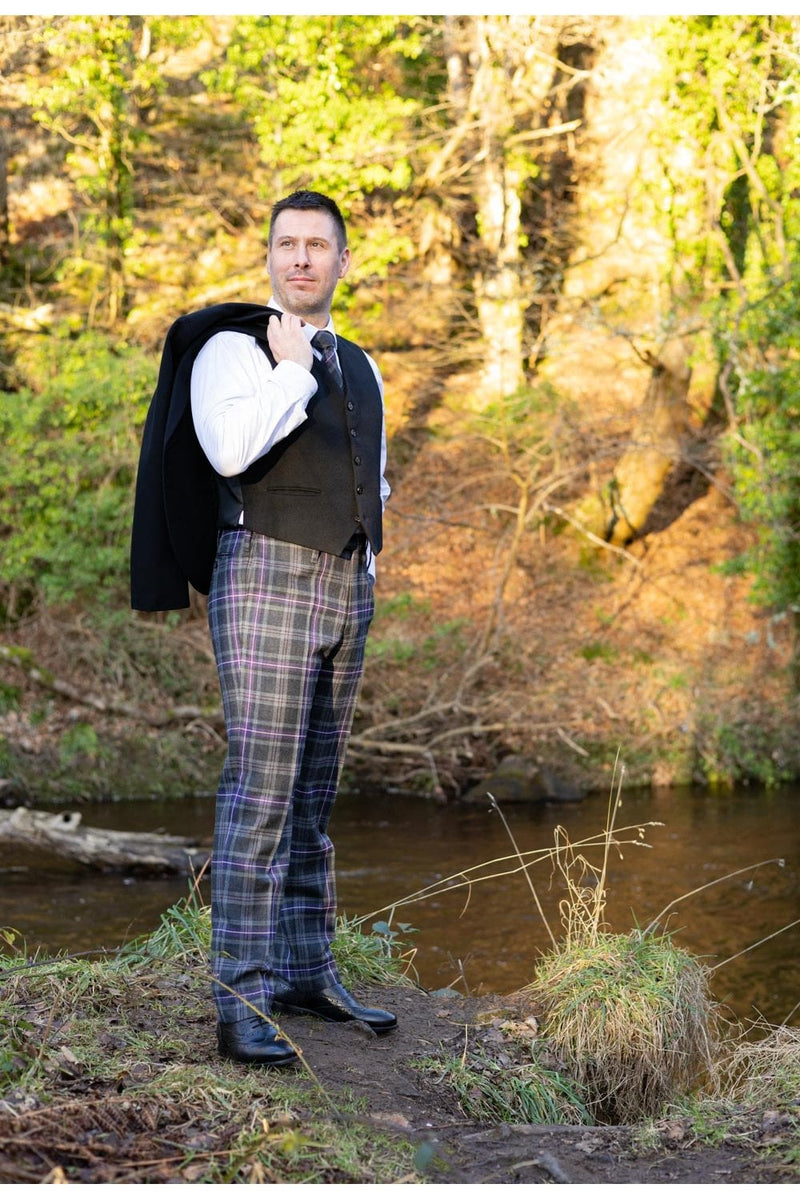 K1 Black Barathea Trews Hire Outfit