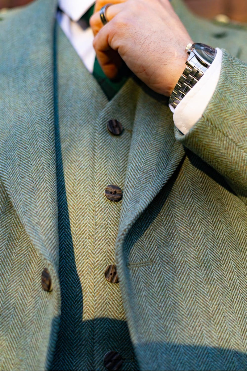 Crail Moss Green Trews Hire Outfit