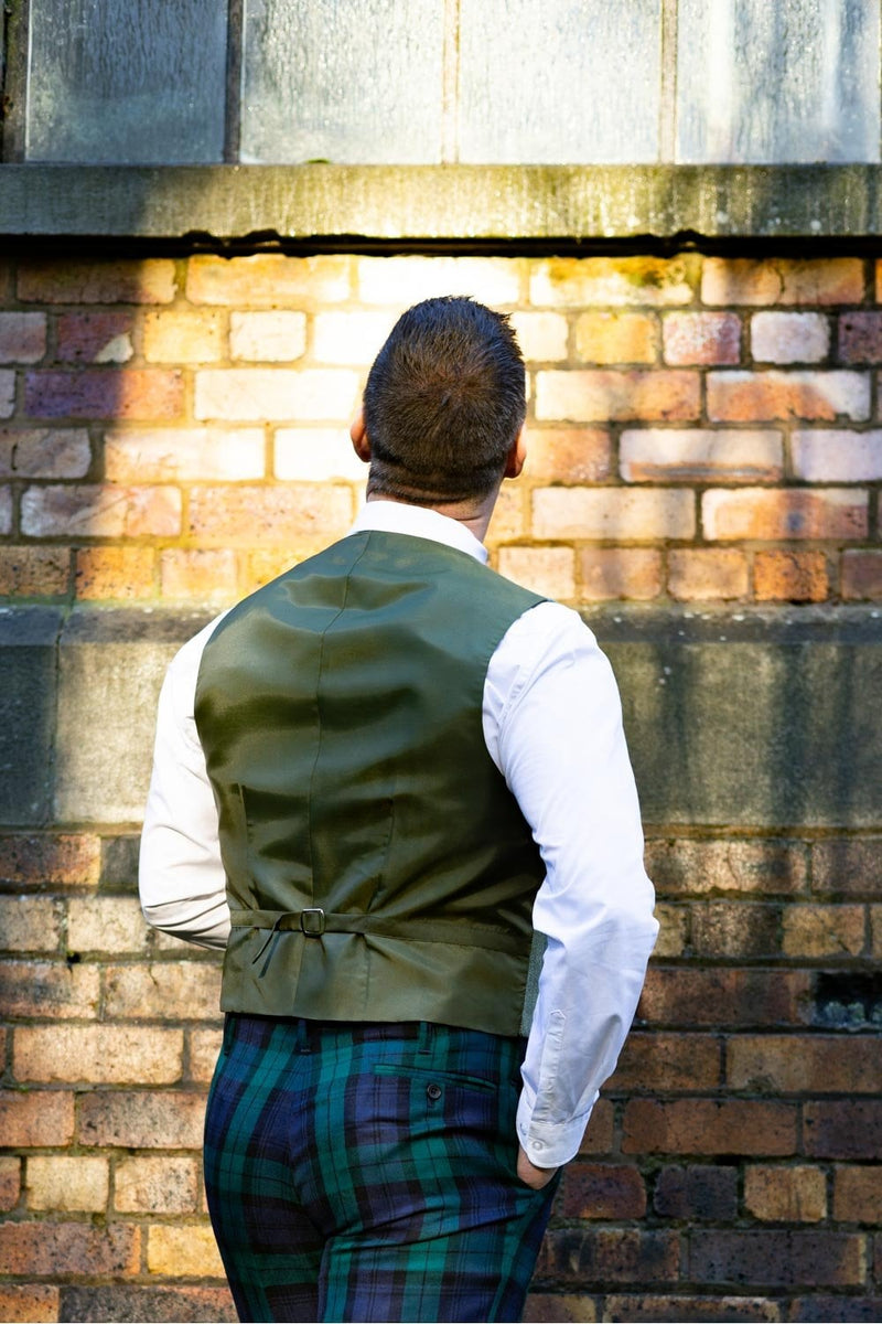 Crail Moss Green Trews Hire Outfit