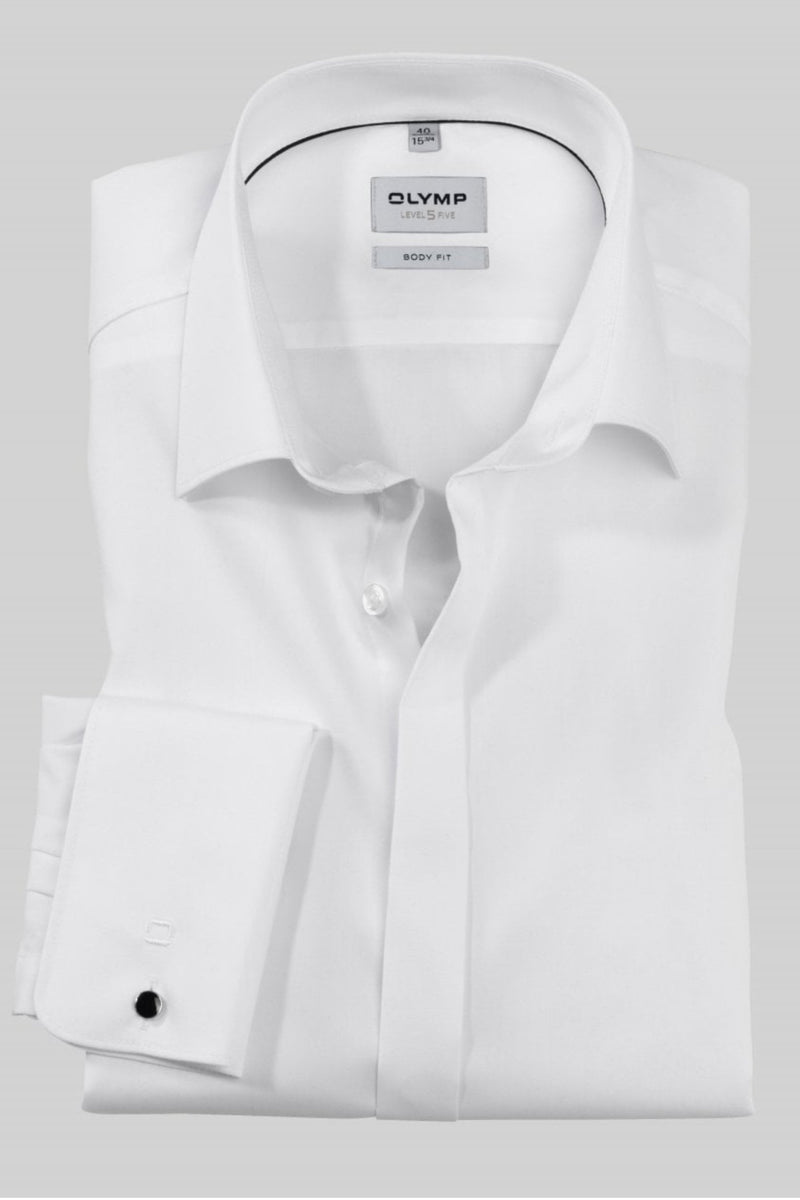 Shirt Soirée White Body Fit