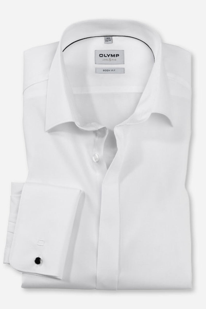 Shirt Soirée White Body Fit