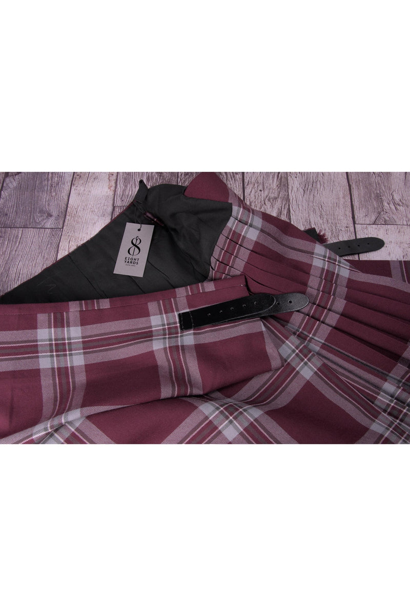 Tynecastle Park (Hearts FC) Tartan 8 Yard Kilt, Handmade