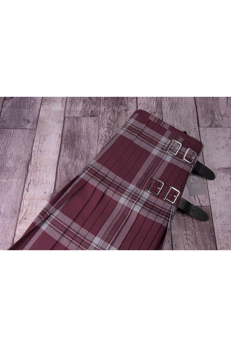 Tynecastle Park (Hearts FC) Tartan 8 Yard Kilt, Handmade