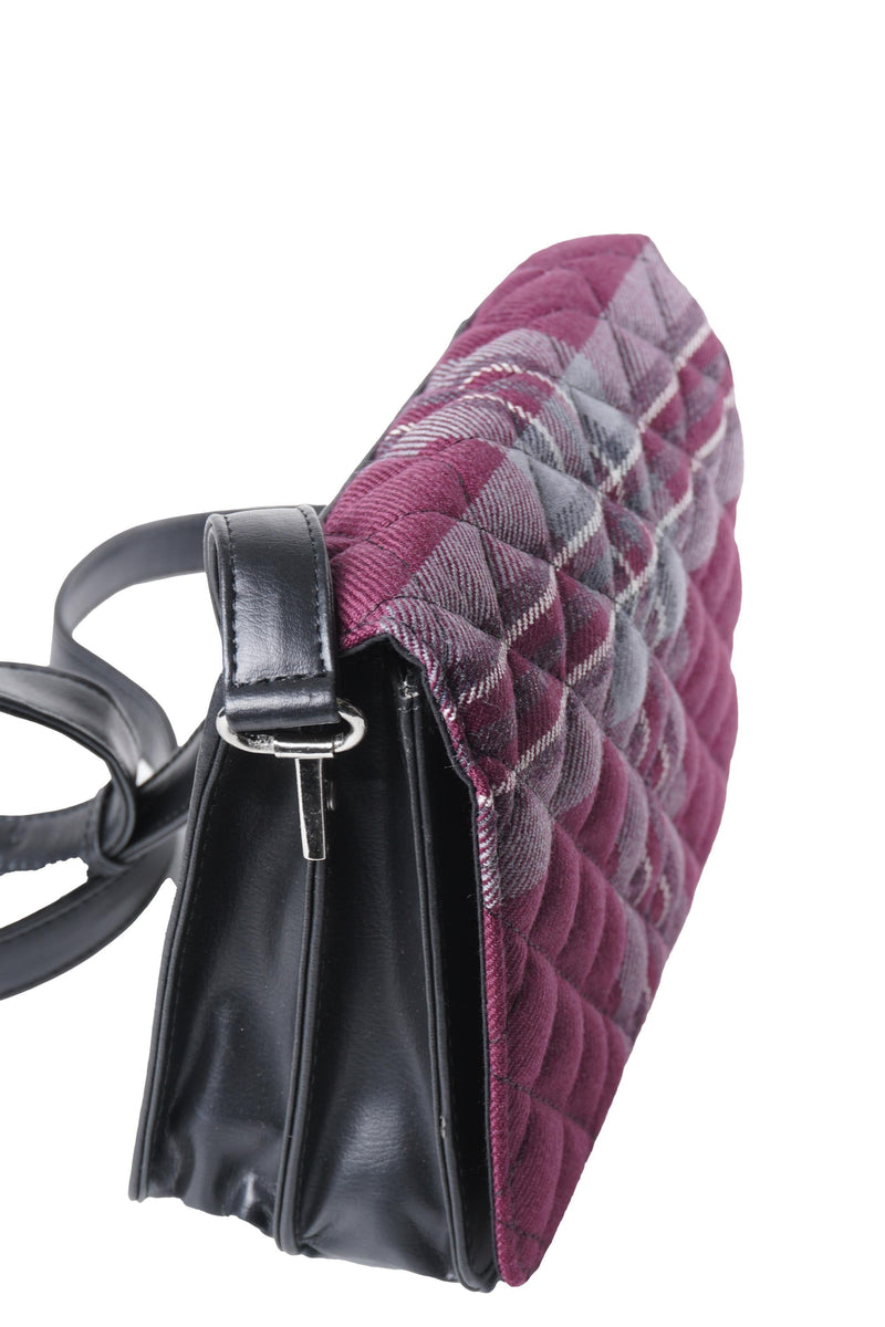 Hearts FC Tynecastle Park Quilted Shoulder Bag