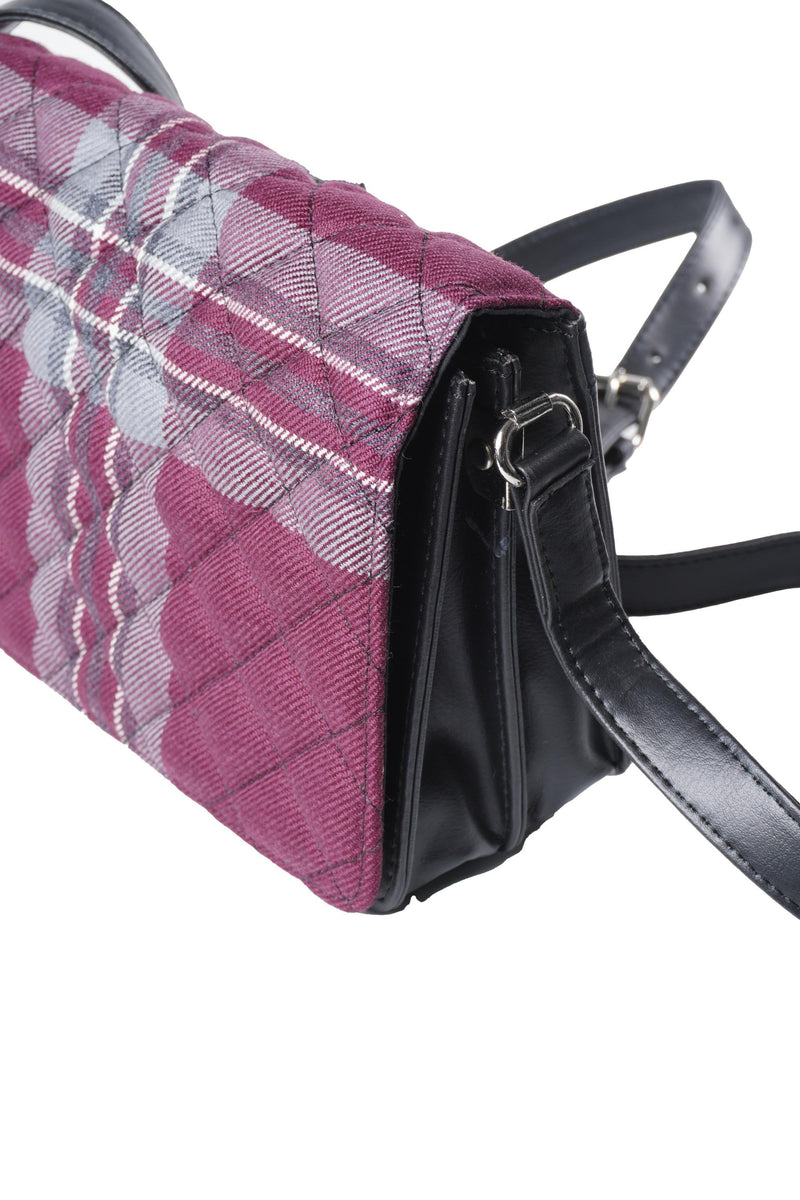 Hearts FC Tynecastle Park Quilted Shoulder Bag