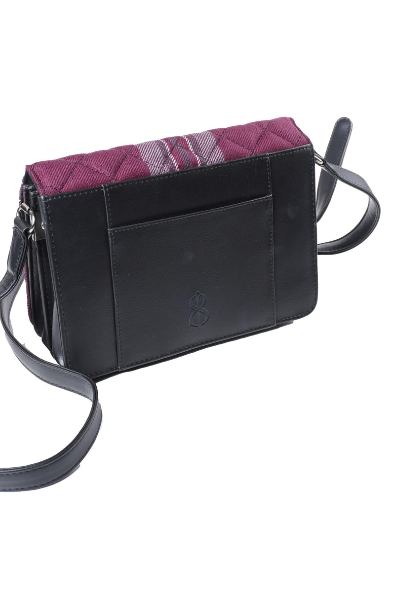 Hearts FC Tynecastle Park Quilted Shoulder Bag