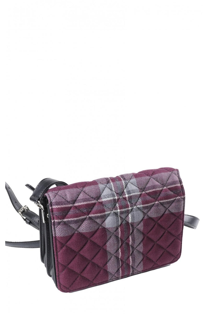Hearts FC Tynecastle Park Quilted Shoulder Bag