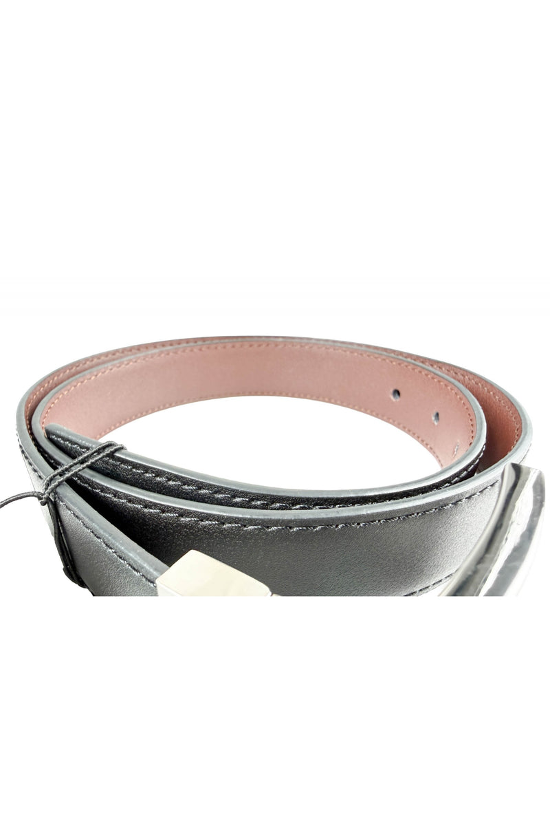Reversible Black & Brown Leather Trouser Belt