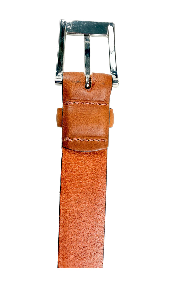Tan Leather Trouser Belt