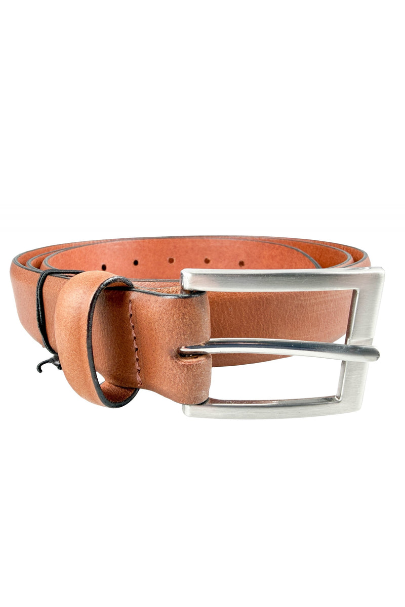 Tan Leather Trouser Belt
