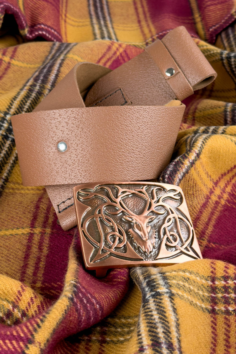 Tan Leather Belt