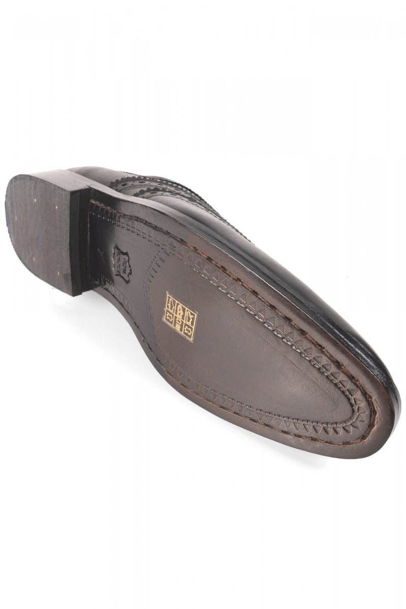 Dress Brogue Black Leather
