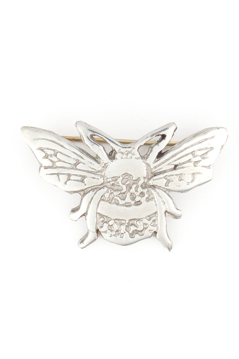 Bumble Bee Pewter Brooch