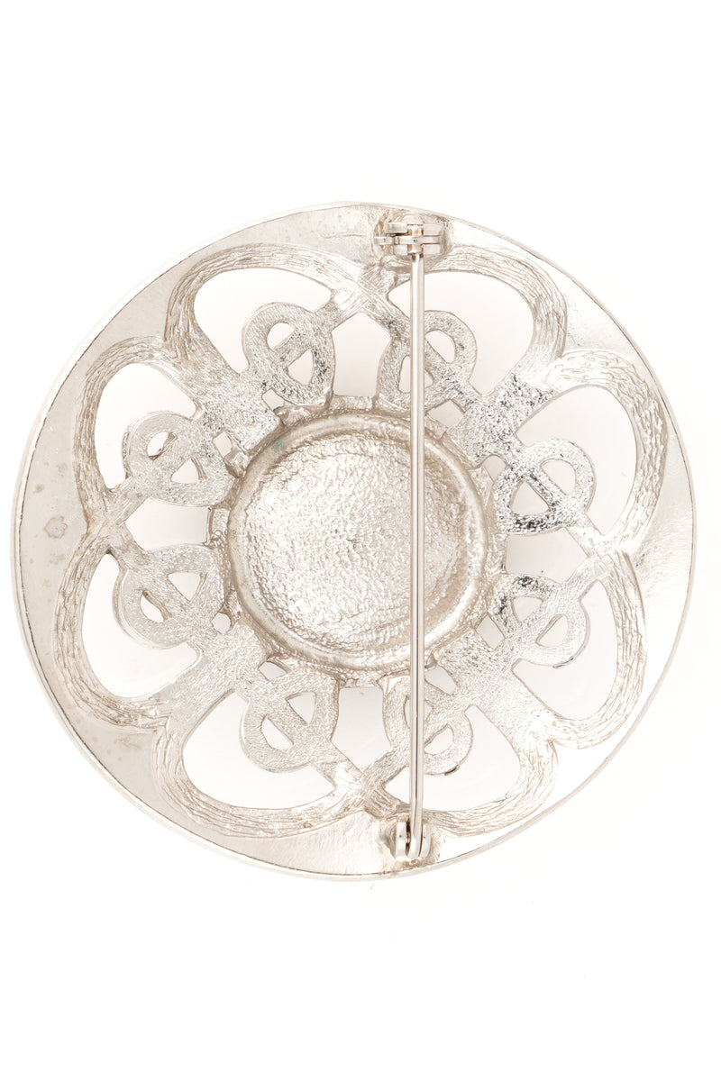 Culloden Cairngorm Stone Plaid Brooch