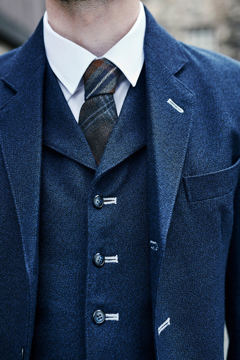 Ex Hire K2 Jacket & 5 Button Vest Navy