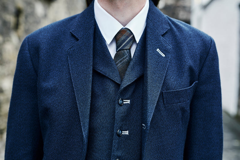 Ex Hire K2 Jacket & 5 Button Vest Navy