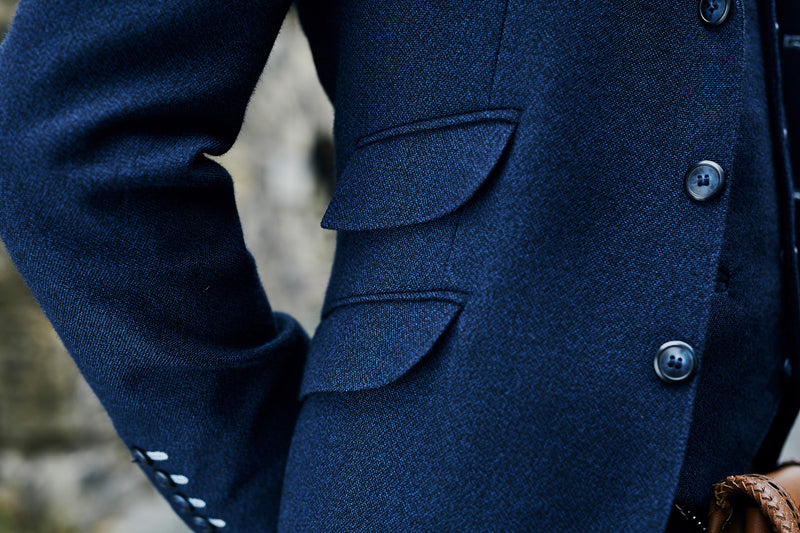 Ex Hire K2 Jacket & 5 Button Vest Navy