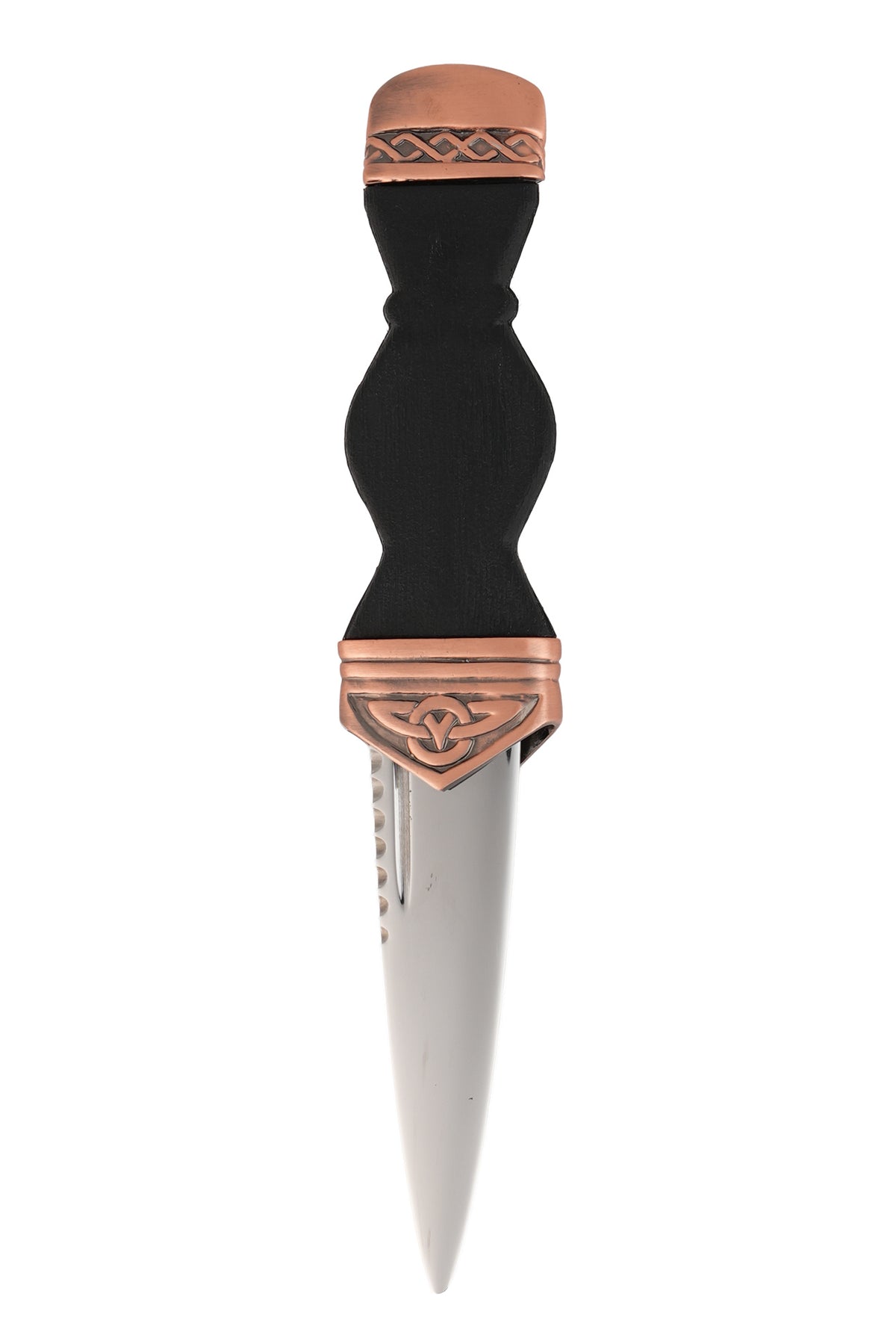Celtic Copper Mount Dress Sgian Dubh, Cairngorm Stone