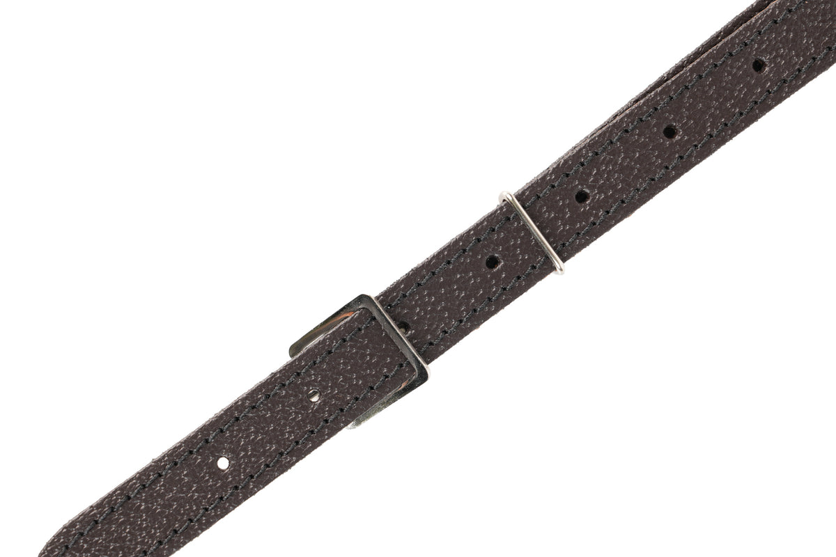 Sporran Chain Strap, Copper Link & Brown Leather, Adjustable