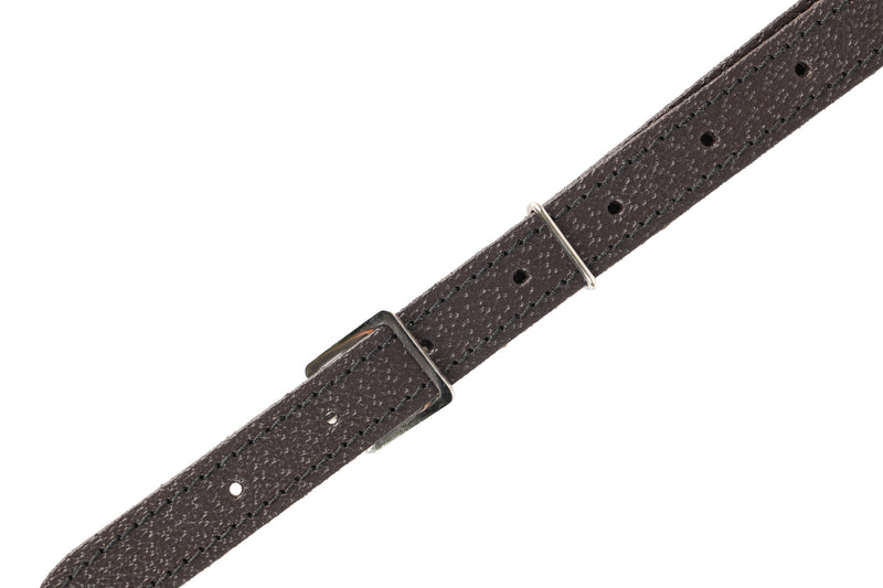 Sporran Chain Strap, Copper Link & Brown Leather, Adjustable