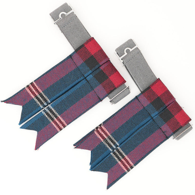 University of Edinburgh Tartan Garter Flashes