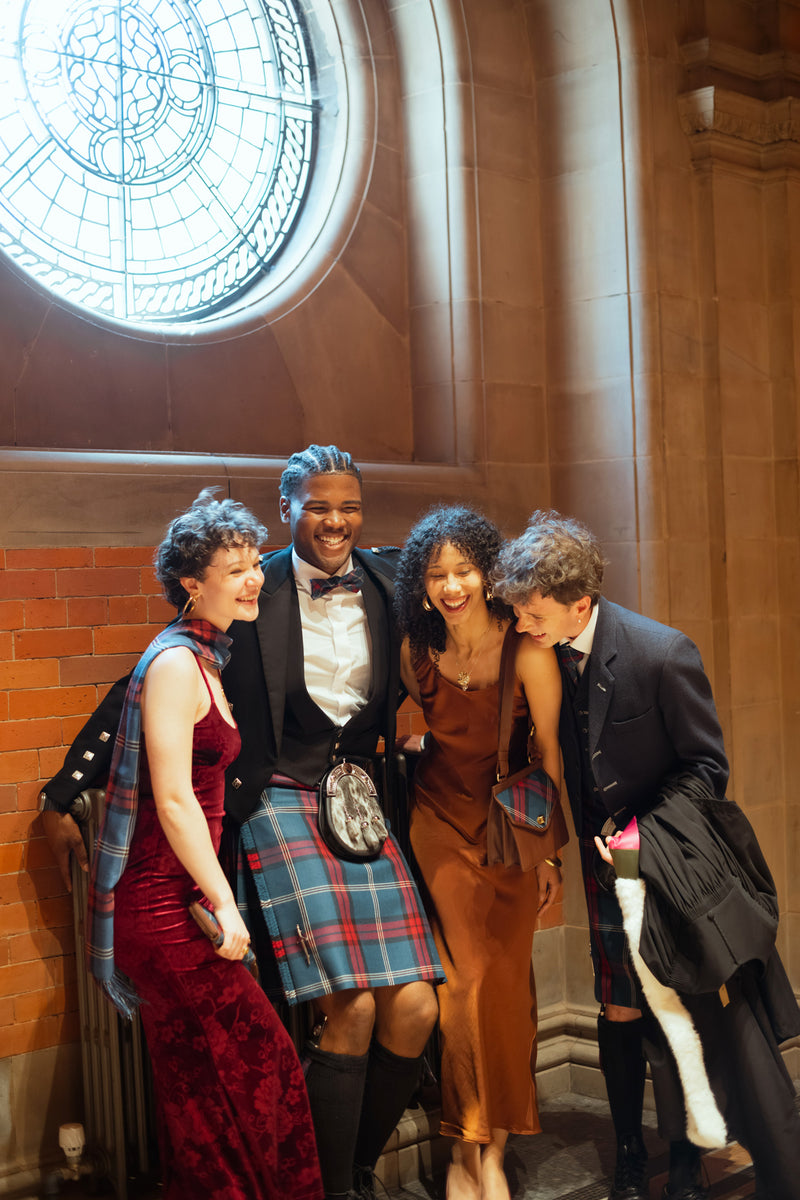 University of Edinburgh Tartan Men's Handmade Kilt