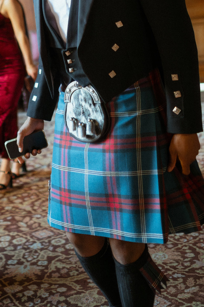 University of Edinburgh Tartan Men's Handmade Kilt