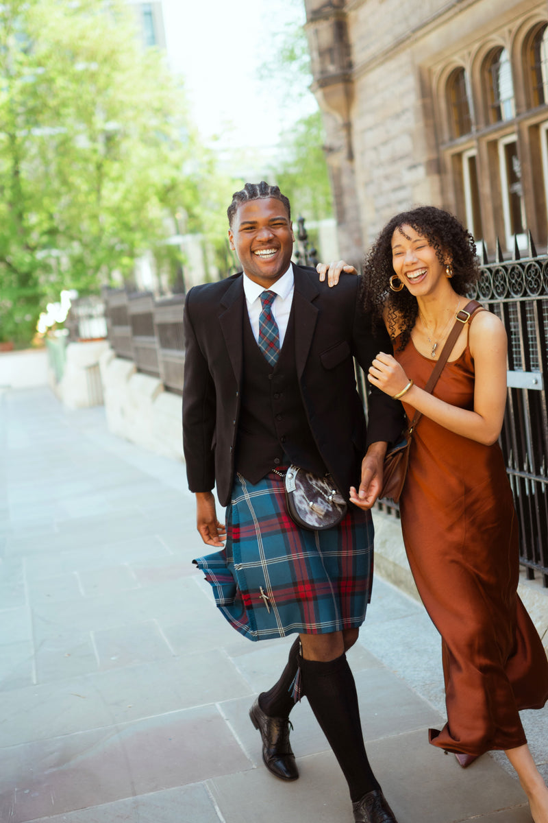 University of Edinburgh Tartan Men's Handmade Kilt