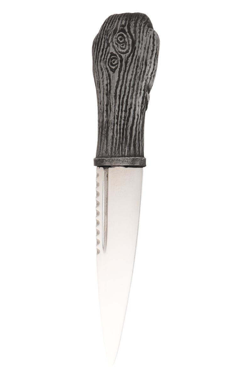 Highland Stag Daywear Sgian Dubh with Silver Resin Handle